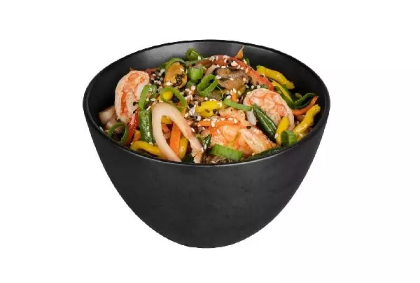 Удон с Креветками