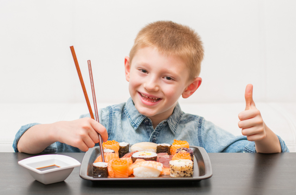 Суши и роллы для детей: какие блюда рекомендуется заказывать для детей разных возрастов
