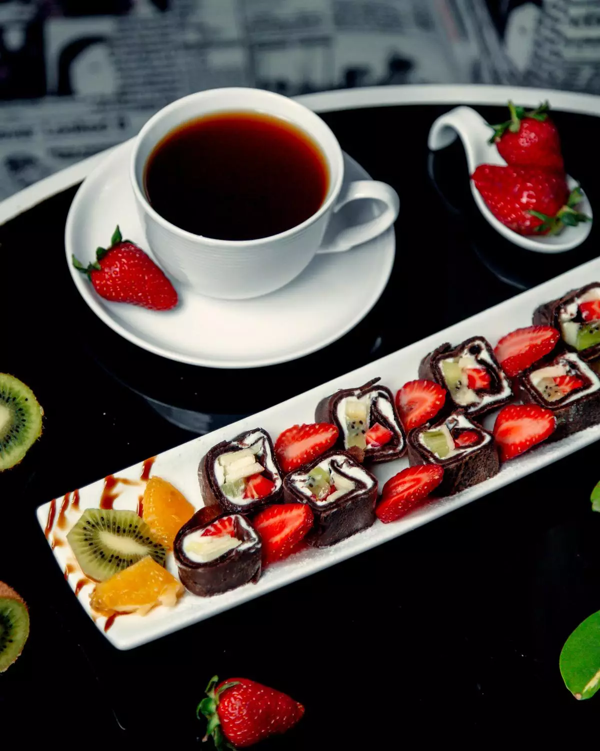 Как приготовить роллы и суши в виде десерта рецепты сладких роллов и суши с использованием фруктов и ягод