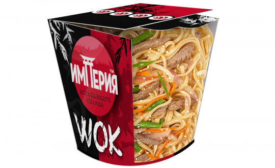 Заказать Коробочка wok Удон с Овощами и грибами с доставкой на дом в Бийске, Империя суши