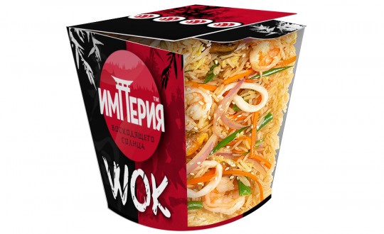Заказать Коробочка wok Рис с морепродуктами с доставкой на дом в Новосибирске, Империя суши