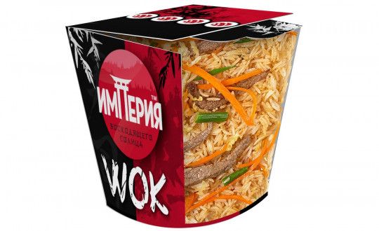 Заказать Коробочка wok Рис со свининой с доставкой на дом в Бийске, Империя суши